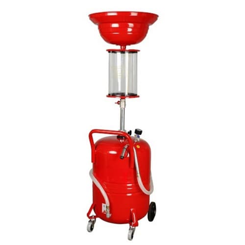 Pneumatic Oil Drainer Tank with Gauge 80 Lt – 42909
