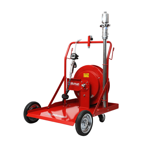 Mobile Oil Drum System with Hose Reel – SVS4500
